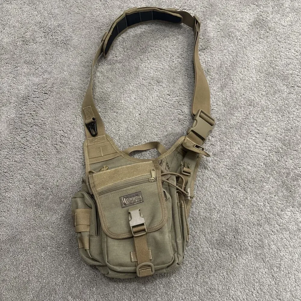 Maxpedition Fatboy Tactical Gear Bag Sling Tan